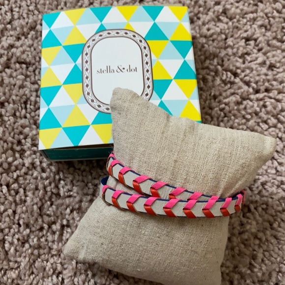 Stella & Dot Jewelry - Stella & Dot reversible corset wrap bracelet